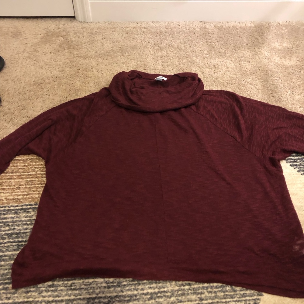 Women's Burgundy Sweater
